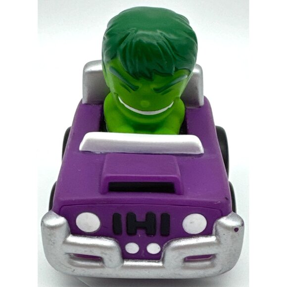 2012 Marvel Toy Incredible Hulk in Car Preschool Marvelkids Vehicle - Picture 1 of 6